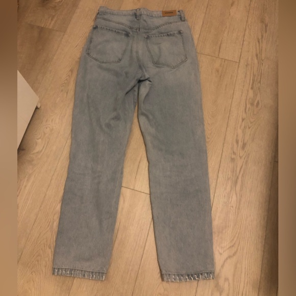 RSQ Womens 90s Jeans High Waist Rigid light denim Straight Leg Size 27 - Picture 8 of 15